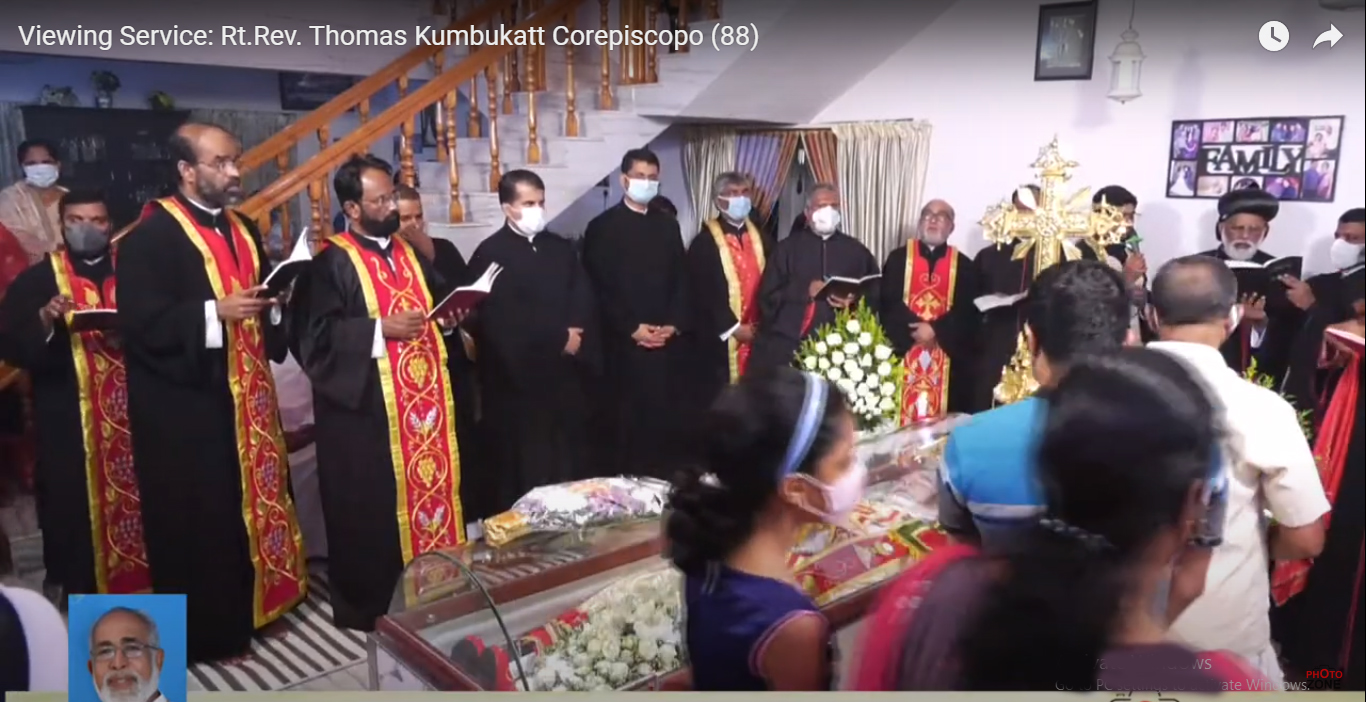 Viewing Service: Rt.Rev. Thomas Kumbukatt Corepiscopo (88)